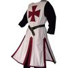 Medieval Crusader Knight Cloak and Jacket Cosplay Costume