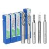 5PCS 4-Flute End Mill Bits Carbide Tungsten Steel Milling Cutter Router Bits Rotary Bits Tool
