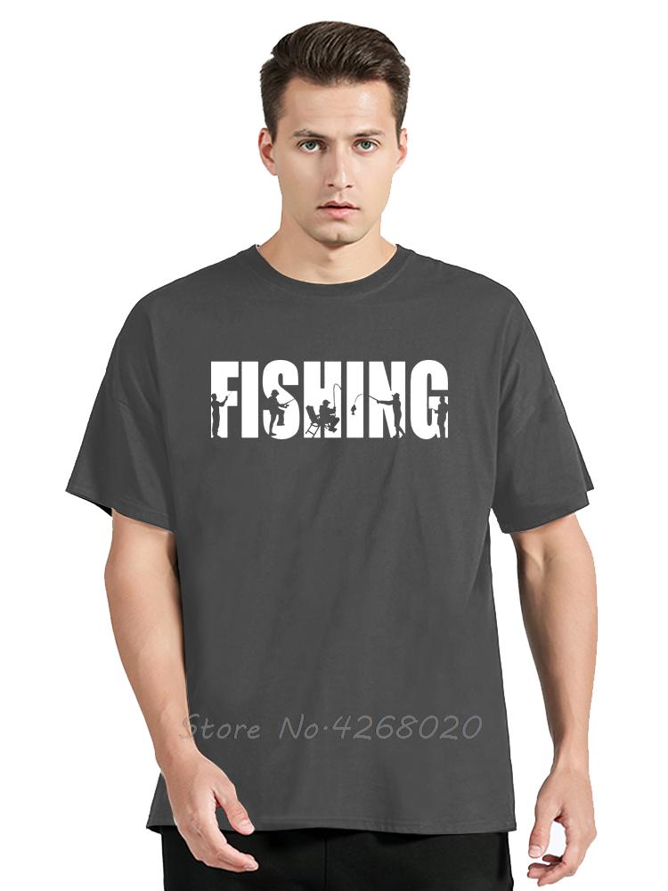 Dad Fishing Tshirt Mens Clothing Oversized Tshirt I Do In My Spare Time Cotton Tshirt Fish Fisherman Fitness T Shirt Tops