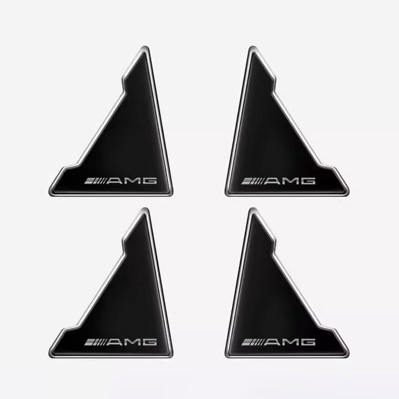 4Pcs Car Door Silicone Buffer Stickers Anticollision Anti Scratch For Mercedes Benz AMG GLE GLS CLA CLE GLC CLS GLA W223 W213