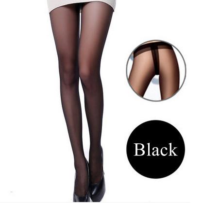 Seamless Sexy Lingerie Slim Ladies Female Hosiery Silk Tights Transparent Women'S Tights Summer Thin Breathable Pantyhoses Black