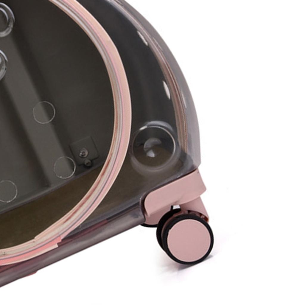 Pet Bubble Backpack Wear Resistant Portable Breathable Pet Trolley Case for Small Pets Kittens Dogs