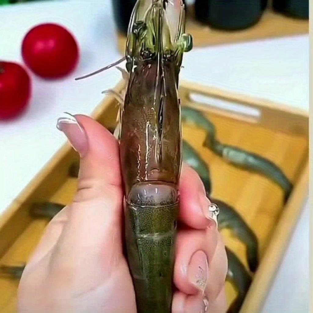 Nóż do krewetek Longan Nóż do kopania mózgu krewetek Narzędzie kuchenne wielofunkcyjne