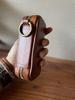 atelierCODEL Glasses Case Sunglasses Case Presence of the Finest Leather Leather Made In Japan (Brown)