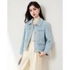 Women's Wool Blend Lapel Coat