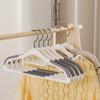 Coat Racks Non-slip Thicker Models of Non-marking Household Hanging Rotatable Multifunctional Wide Shoulders Plastic Wet and Dry Clothes Support