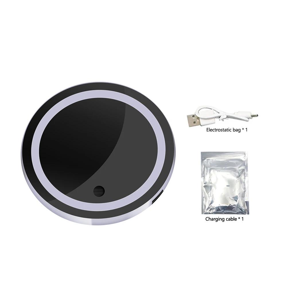 New Car LED Multicolor Cup Holder Lights USB Charging Dynamic Ambient Window Atmosphere Lamp Decor