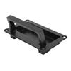 Recessed Door Pull Handle Zinc Alloy Flush Lift Recessed Hatch Handle Black Toolbox Handle with Mount Screws for Yacht