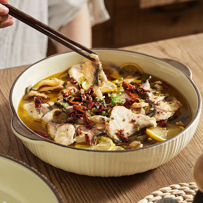VAKADA Ceramic Multi-Purpose Serving Bowl