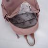 Casual Women's Backpack Lightweight Spring New Style Artistic Pure Color Travel Nylon Street Trend Breathable Small Size Backpack