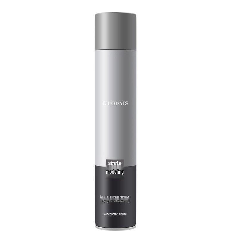 Strong Hold Hair Styling Spray for Men - Long-Lasting Fresh Scent Regular Size