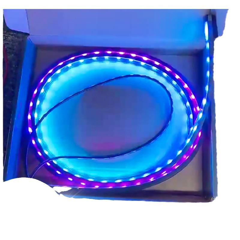 Pásek tekoucího světla na masku nákladního vozu a sluneční clonu: Barevná atmosféra a dekorativní osvětlení