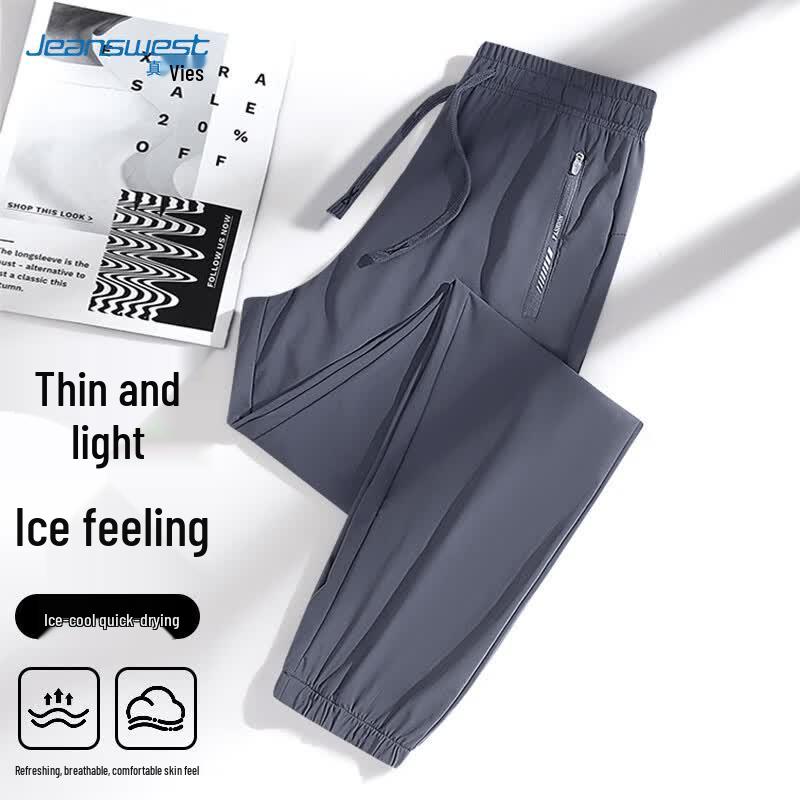 Jeanswest Men s Ice Silk Casual Quick-Dry Pants 3XL