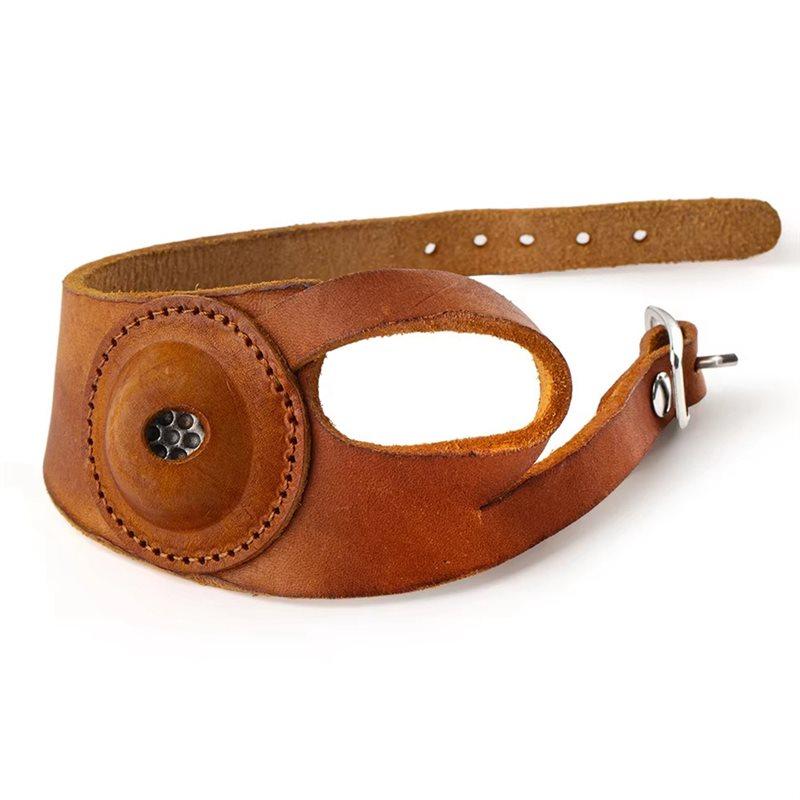 

ABWR-Sewn Leather Thimble Hand Protector, Anti-Slip, Hand-Embroidered Sewn Hand Protective Gloves