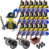 Medieval Napoleonic War Military Building Blocks Imperial Governor General Official French British Russia Marshal Soldiers Brick