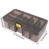 Double Layer Lure Tackle Box Fishing Accessories Adjustable Plastic Fishing Box Fake Bait Hook Tool Storage Boxes Fishings Gear