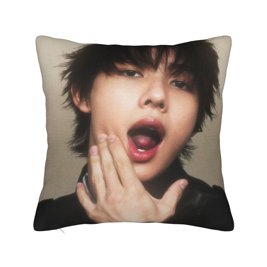 Dekorative Kissenhülle cortis kpop Boyband k-pop Merch Schlafzimmer Zierkissenhülle Quadratisch Mehrere Größen