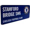 Chelsea FC Official Football Colored Metal Street Sign