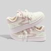 Fleece-lined Warm Sneakers Stylish Versatile Casual Thick-soled Double-cotton Shoes