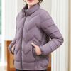 Women's Cotton Coat Parker Winter Jacket  New Short Stand Collar Keep Warm Fashion Outerwear Top