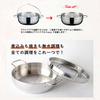 TSBBQ Light Stainless Steel Half Dutch Oven Cooking 10 Inches Mirror Finish in Tsubame (Anhydrous Pot) TSBBQ-029 [Made Sanjo]