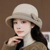 Mother Hat Women's New Autumn and Winter Bucket Hat Winter Models In The Elderly Old Lady Warm Hat Winter Hat for Women, Ladies Winter Hats