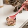 3 pcs Small Size Wet Food Scoop Polymer Long Handle Pet Spoon  Can Leftover Cleaning