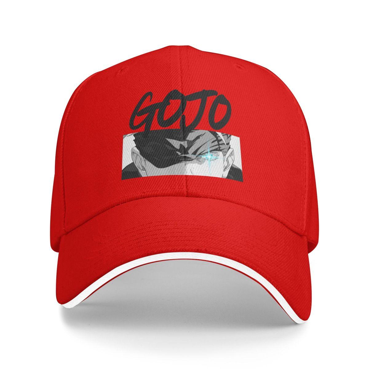 Бейсболки Аниме Jujutsu Kaisen Сатору Годжо Винтажные Ретро Кепки Мужские Женские Спортивные Весенние Кепки One Size