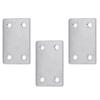 Furniture Connectors Fixing Piece Repair Plate Corner Brackets Furniture Flat Mending 4 Holes Connecting Fasteners