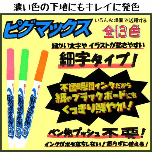 SAKURA Sakura Crepas Water-based Pen Pigmax Fine Point 12 Colors ZPK-S12