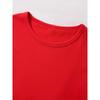 Boys Airplane Print Crewneck Casual Short Sleeve Tee