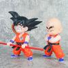 Dragon Ball Goku And Kuririn Pvc Action Figure For Collectors And Kids