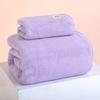 Coral Fleece Bath Towel Pineapple Grid Large Bath Towel Thickened Beach Towel of the Same Style Absorbent Household Adult Bath Towel