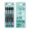 FLYING TOT Bamboo Charcoal Toothbrush Set