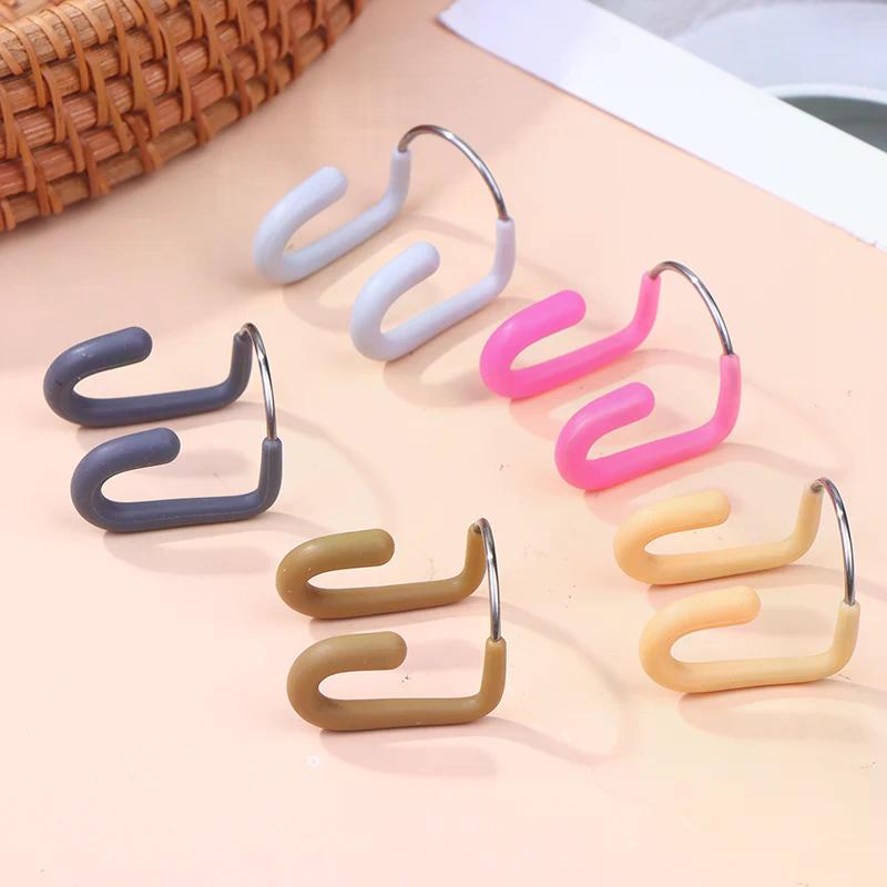 Équipement de plongée Clip-nez en silicone souple durable avec fil d'acier pour la natation, la plongée, les sports nautiques, accessoires de natation