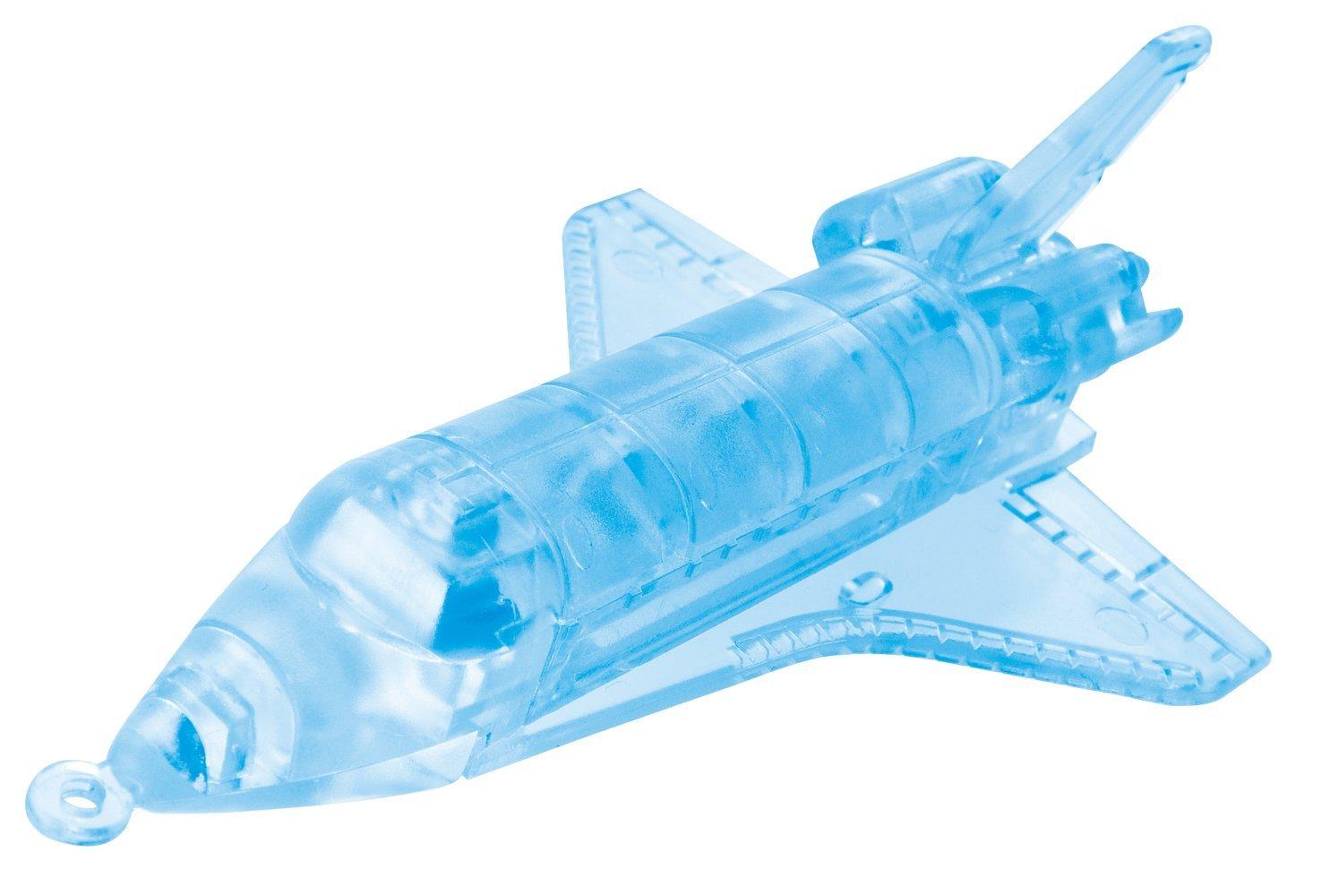 

3D Puzzle Colorful Space Shuttle Clear Blue 44-706