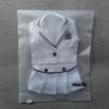 rakulifey Doll Doll Sailor Tube and Gift Doll 1/3 Outfit Suit, Coat, Top, Skirt, Hat, White, (1/3 Outfit)