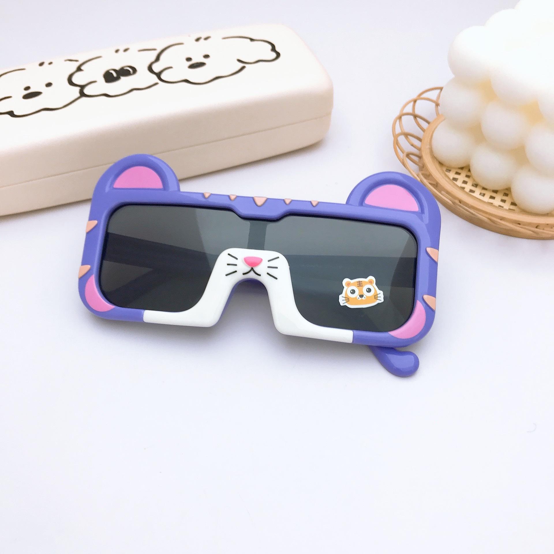 

Little Tiger Children S Silicone Polarized Sunglasses Cute Baby Cute Sunshade Sunglasses Sweet Cartoon Sunscreen Glasses Soft Legs