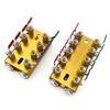 Multiports Water Manifold Aluminum Water Flows Controller 4/5/6/8In 4/5/6/8Out Handle For Injection Molding Equipment