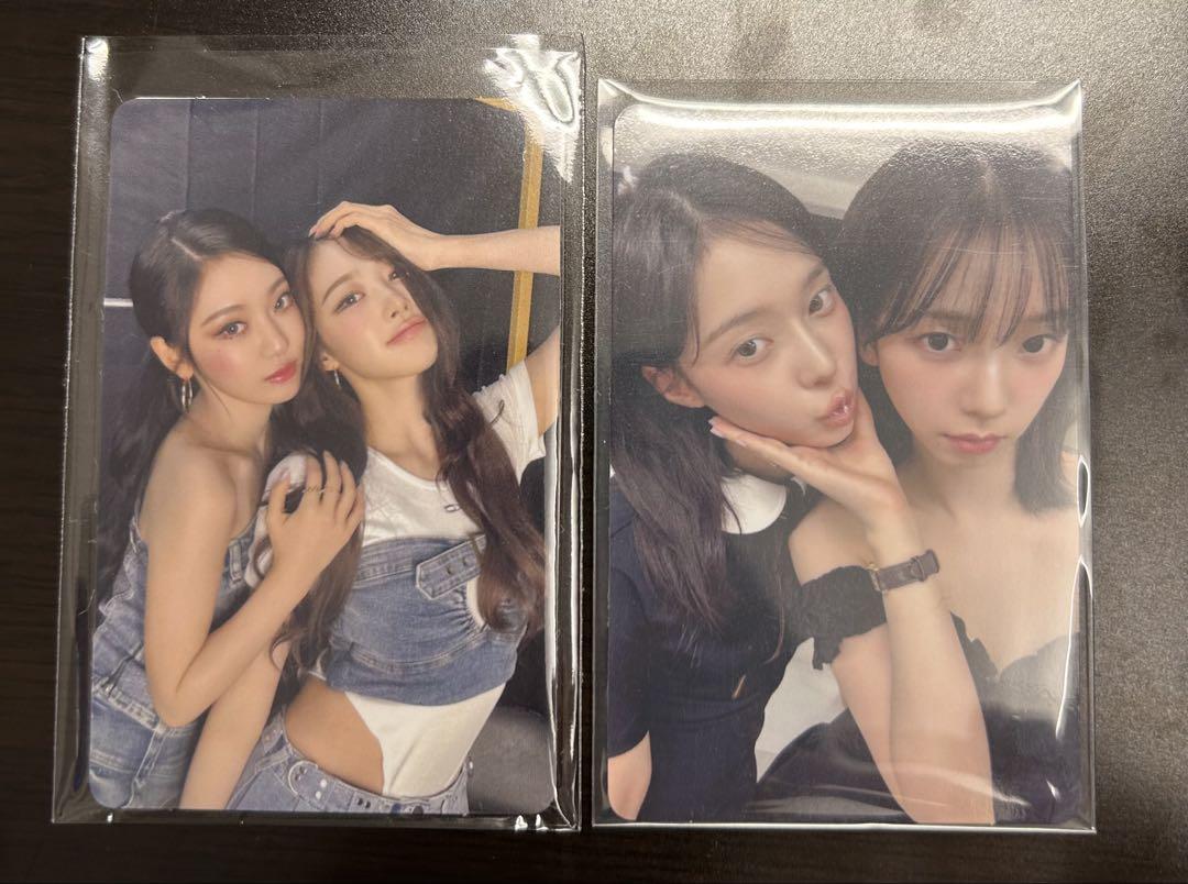 

[USED] aespa CD Bonus A Prize 10/12 Trading Cards (2 pieces)