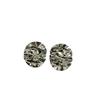 Chic Multi-layered Pleated Petal Stud Earrings: Metal Design for a Luxurious, Versatile Style