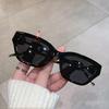 Women Korean Style Fashion Sunglass Small  Frame Glasses Trendy Female Hip-hop Colorful Cat Eye Eyewear