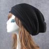 Unisex Warm Plicated Woolen Hat Knitted Cap for Spring Autumn Winter Outdoor Activities Gift