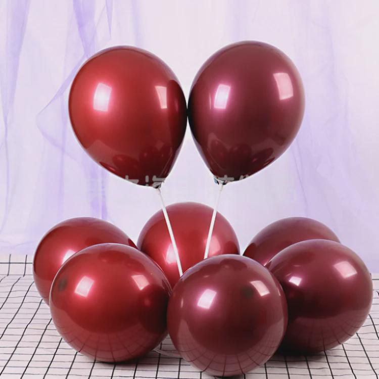 Dvouvrstvá sada třešňových balónků na Valentýna, svatby a oslavy