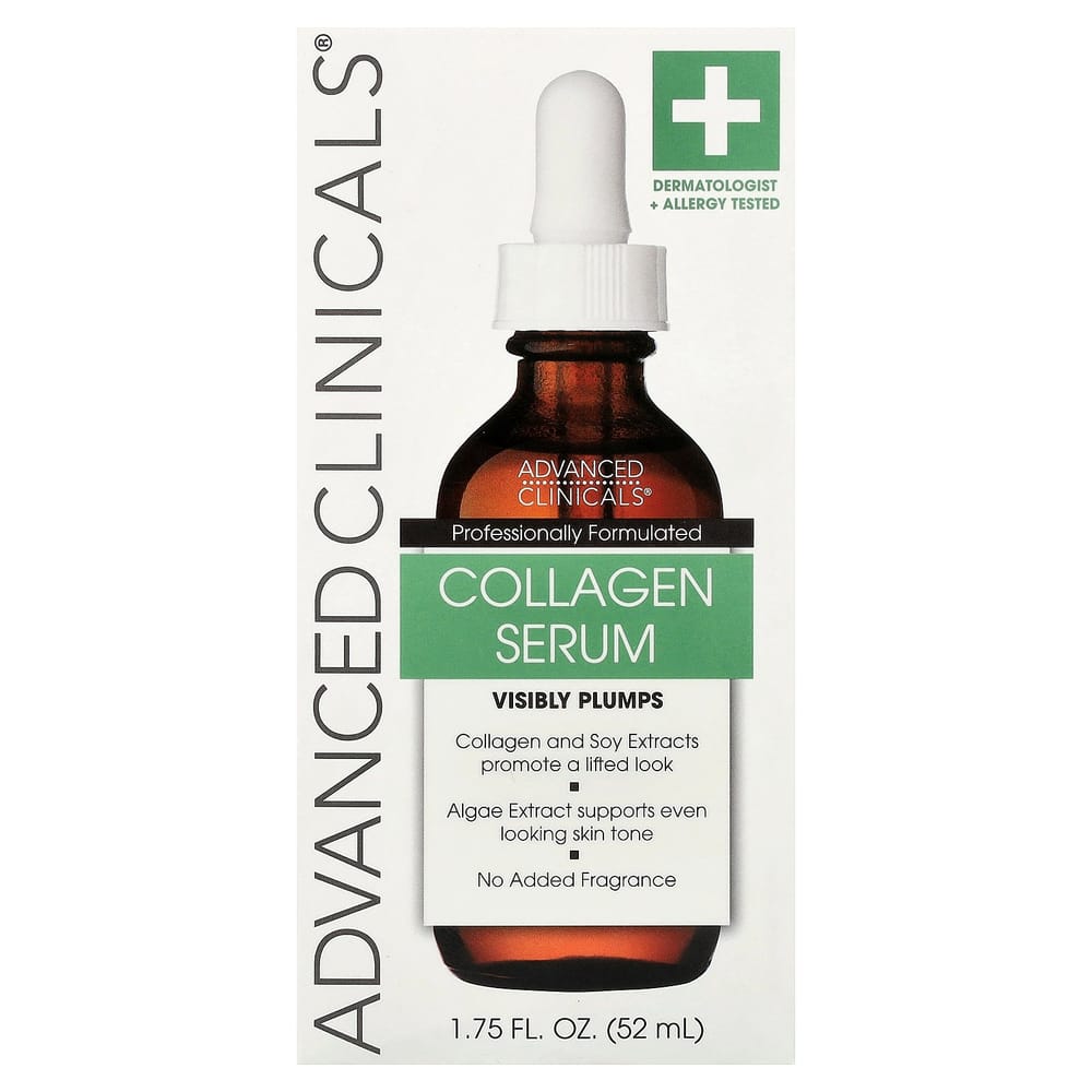 Advanced Clinicals Collagen Serum 52ml (1.75 fl oz)