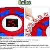 24-Key Crazy Alphabet Board Game 36 Cards 144 Categories Fast Rhythm Word Game 3D Early Learning Fast-Paced Board Game Party