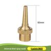 Adjustable All-Copper Straight Jet Water Fountain Nozzle
