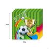 Einweggeschirr Fußballparty für Haus und Garten 10 Teller