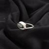 Green Amethyst 925 Sterling Silver Ring Handmade Gemstone Jewelry Gift For Mom RR-60-3