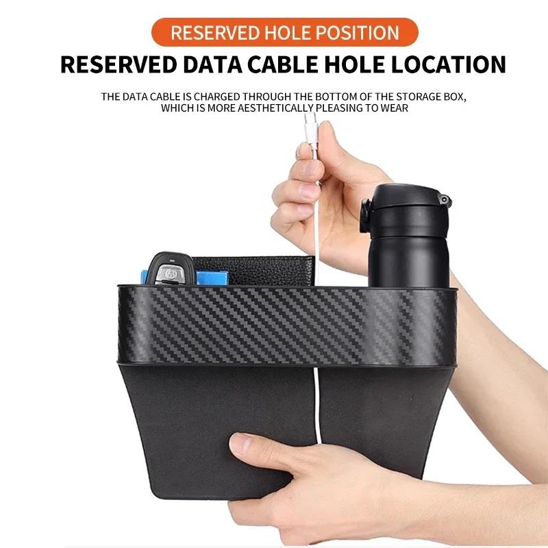 Car Seat Gap Organizer Multifunction Storage Box Cup Holder For Mazda 2 3 6 5 Atenza CX3 CX5 MX5 CX7 Axela CX30 CX90 CX60 CX50